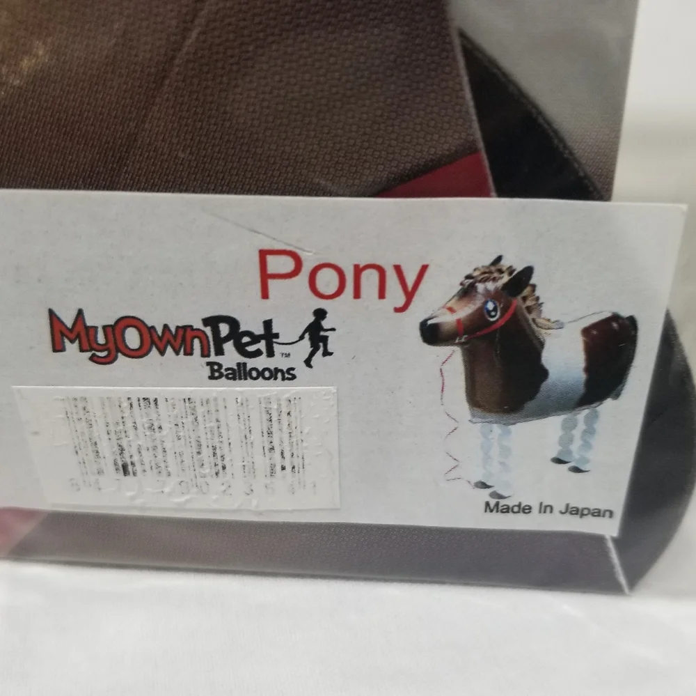 My Own Pet Pony Balloon!